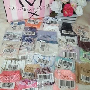 10 Pack PINK VS VICTORIA`S SECRET Panties Bundle SMALL
